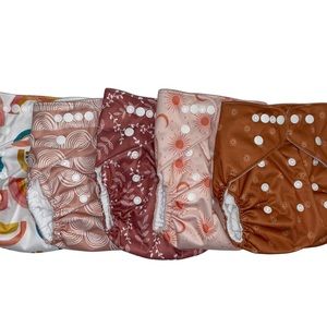 Cloth Diaper- One Size Fits All [girls]